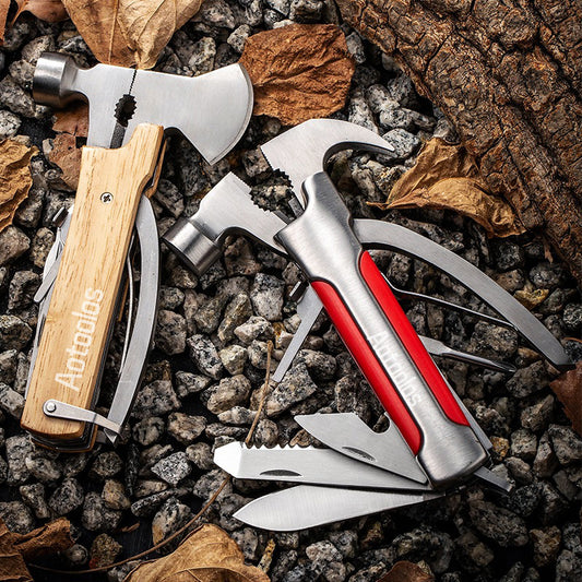 Outdoor multifunctional tool combination pliers, foldable portable hammer, survival hammer, outdoor survival equipment hammer