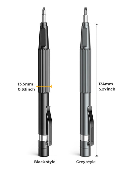 46 in 1 Precision Screwdriver Set, Professional Small Screwdriver Set with Metal Case, Magnetic Repair Tool Kit for Eyeglasses, Watch, Phone, Laptop, Mac, Jewelry, Ring Doorbell